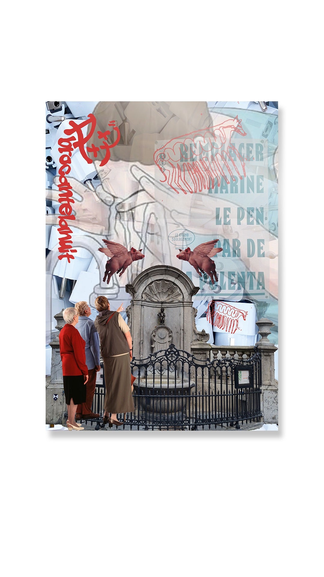 Poster SOUVENIRS DE BRUXELLES