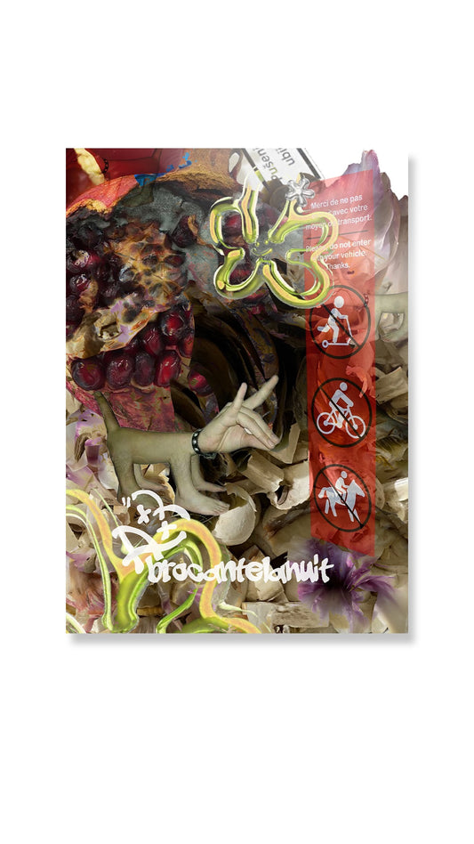 Poster INTERDICTION D'ENTRER À CANASSON